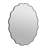 Cleo Metal Scalloped Mirror-182857197