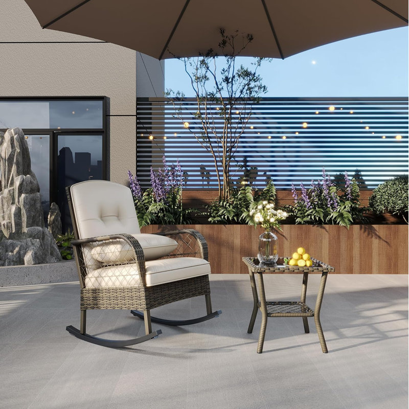 Outdoor Chair, Beige