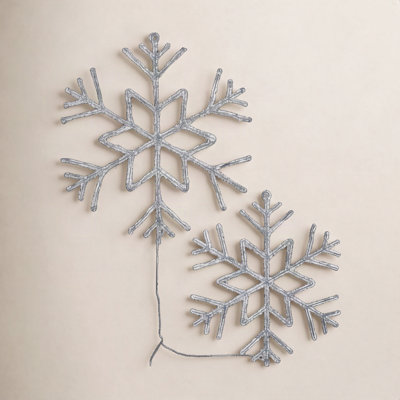 The Holiday Aisle® 6-Point Snowflake Pair