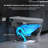 Large Water Tank Smart Heated Toilet With Powerful Flush, Ambient Light And Warm Air Dryer
