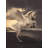 Trinx Babette Gallery Wrapped Canvas Art Titled: Pegasus With Roses-1102746086