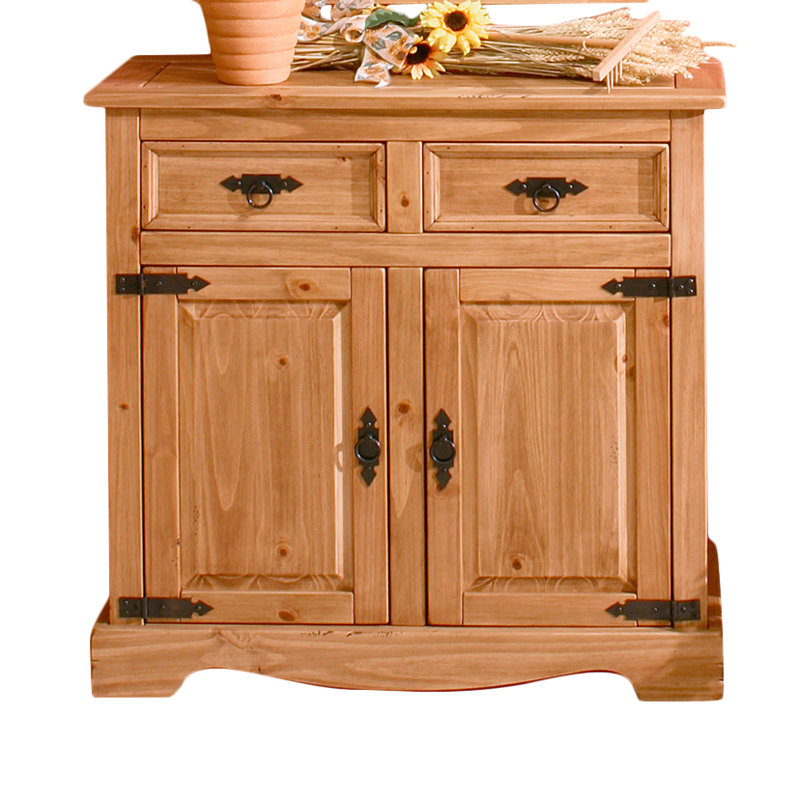 Dawna 83.5cm Sideboard, Antique brown