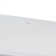 67 In. Stone Resin Flatbottom Solid Surface Freestanding Soaking Bathtub In White With Brass Drain