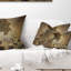 Coussin lombaire abstrait