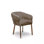 Parchment Upholstered Arm Chair