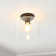 Robeson Glass Flush Mount