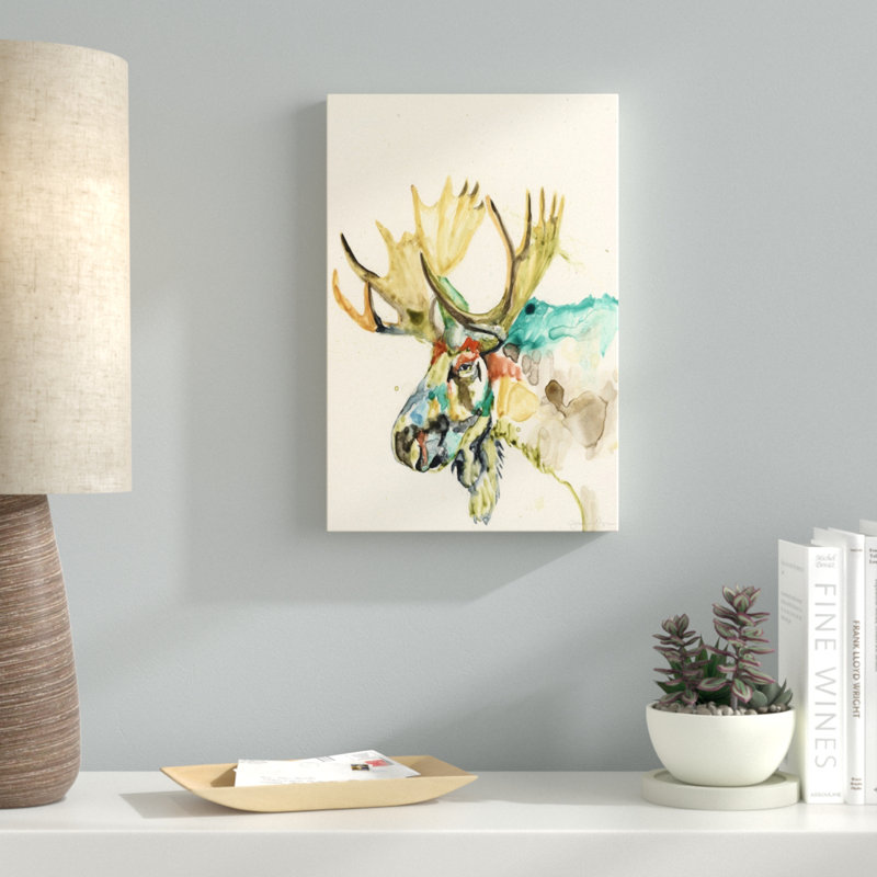 Hi Fi Wildlife IV - Wrapped Canvas Print, 76 cm H x 51 cm W x 4 cm D
