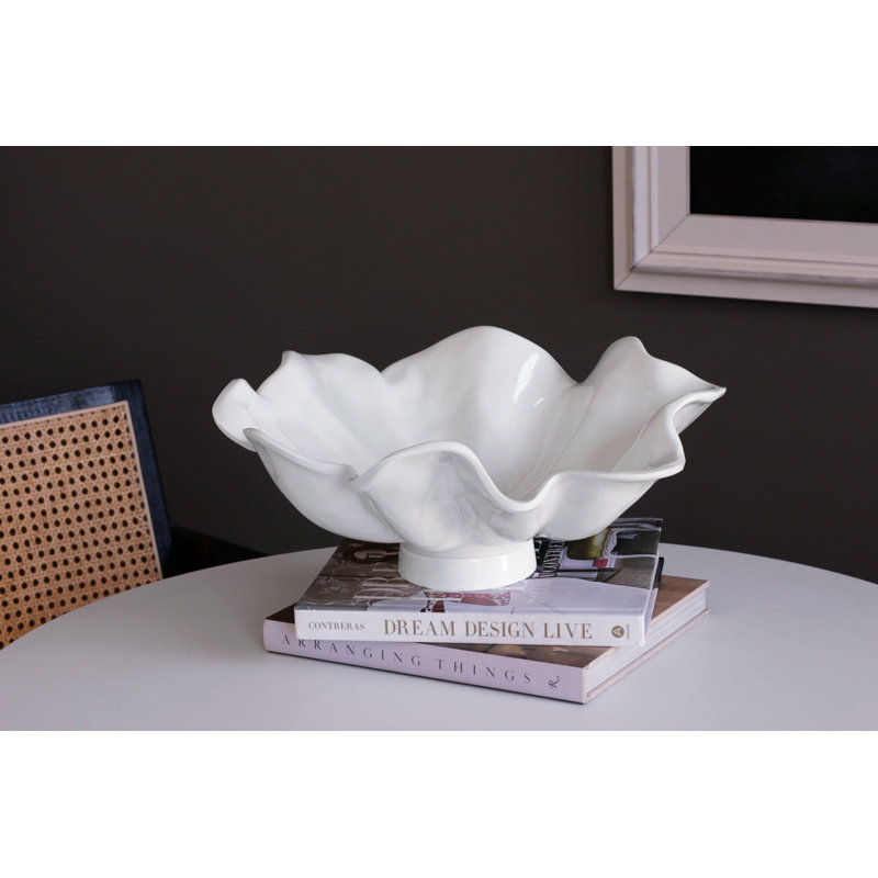 Grand piédestal Vida Bloom Aries (blanc)