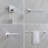 Cube 4 - Piece Bathroom Hardware Set-52358854