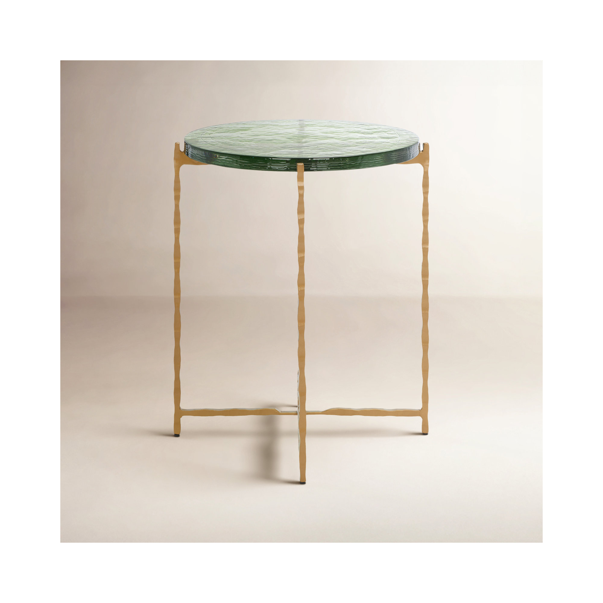 Glass End Table