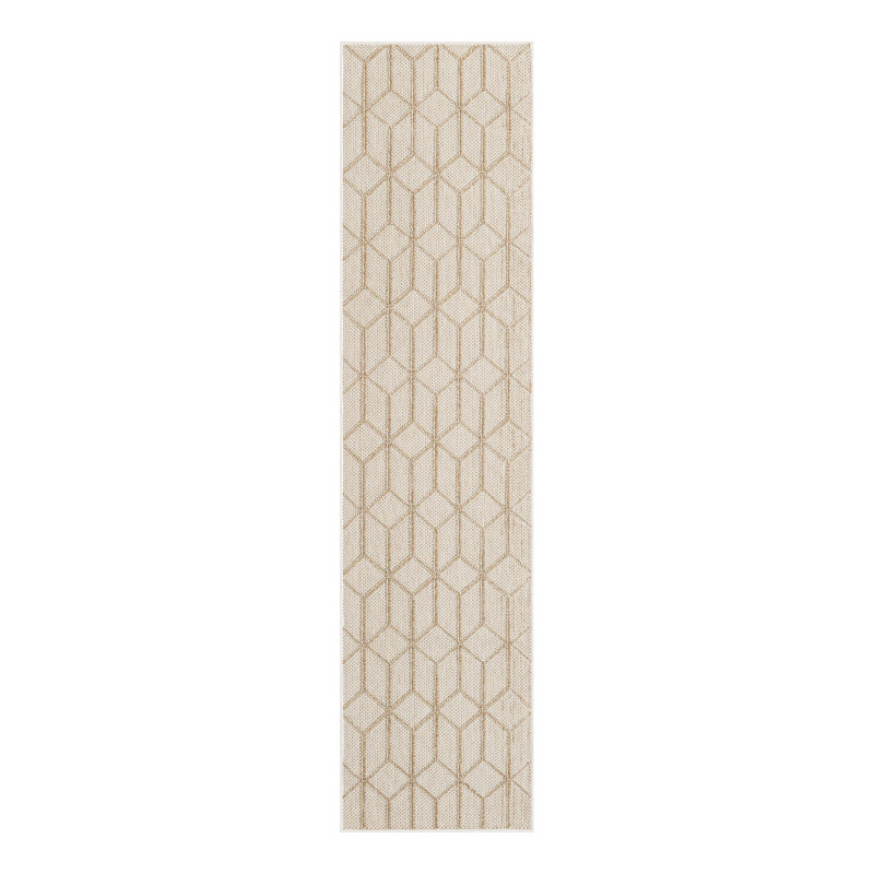 Indoor/Outdoor Trellis Area Rug, Runner 2' x 8'