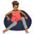 Bean Bag Chair for Kids, Teens, and Adults - Filled with Soft Beads, Includes Removable and Machine Washable Cover - Multiple Colors, Sizes and Fabrics including Soft Nylon & Canvas with Patterns-1783236392-1785356745
