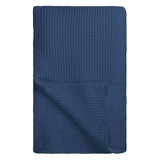 Alba Oversized Heavy-Knit Waffle Weave Cotton Bed Throw