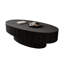 Table basse ovale avec rangement 47 po-655194334