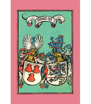 Chevaliers du moyen-impression d’art graphique