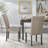Segovia 18.75'' H Upholstered Parsons Chair