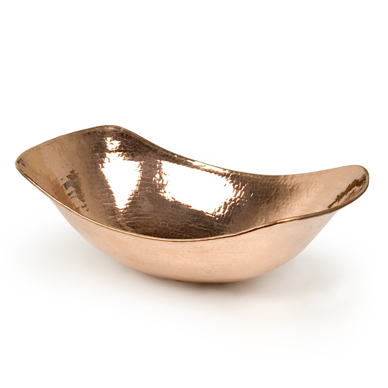 Lavabo de salle de bain pour bateau specialty specialty Copper Bathroom Sinks, Cuivre brillant