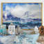 Vague et goélands - Peinture sur toile-545227214-545227210
