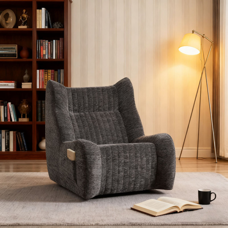 Fauteuil à billes pour adultes avec accoudoirs