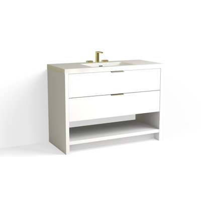 Vue 48" W Freestanding Single Bathroom Vanity