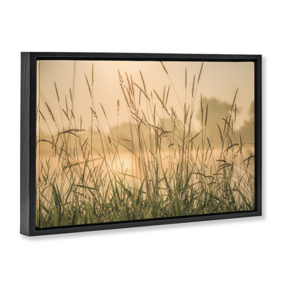 Toile flottante «Grassy Country Reeds» par Marty Hulsebos