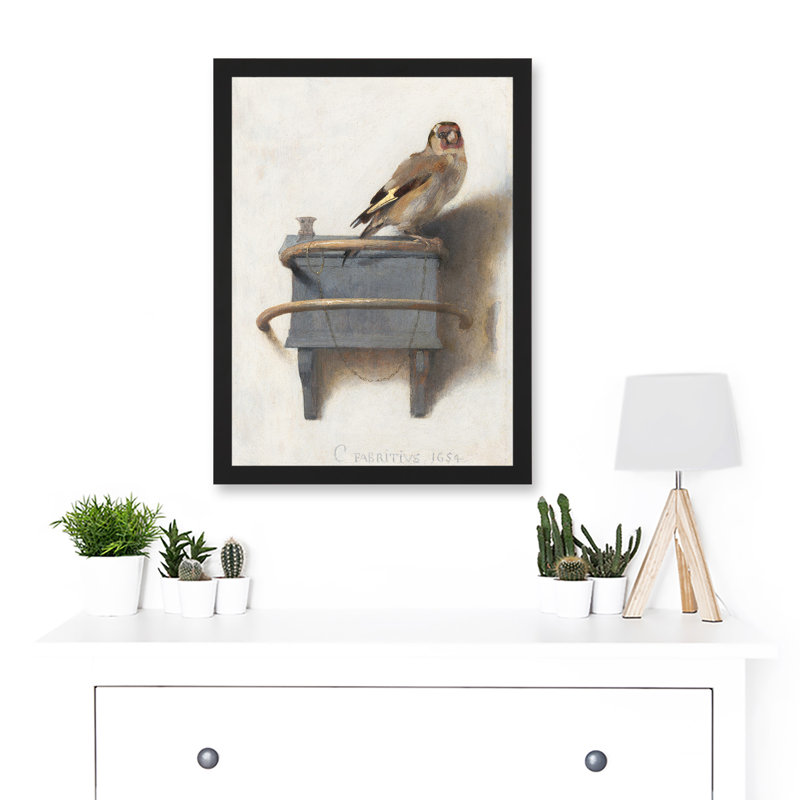 Fabritius The Goldfinch - Single Picture Frame Print