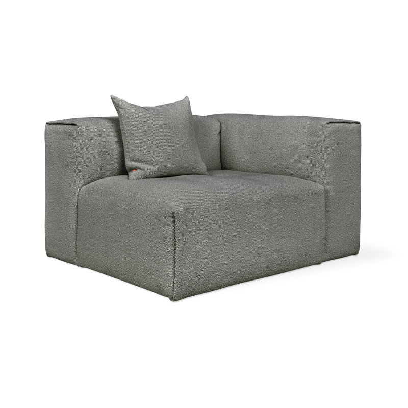Nest Modular Right Arm Chair, Morris Scoria