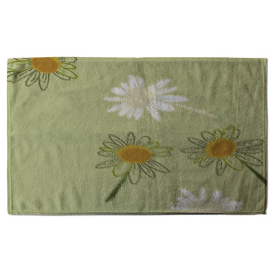 Cotton Floral Tea Towel Kitchen Towel