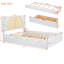 Grand lit en rotin avec deux tiroirs et lit gigogne-2138388335