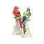 Large Parrots With Cherries (Pair)-1215862906