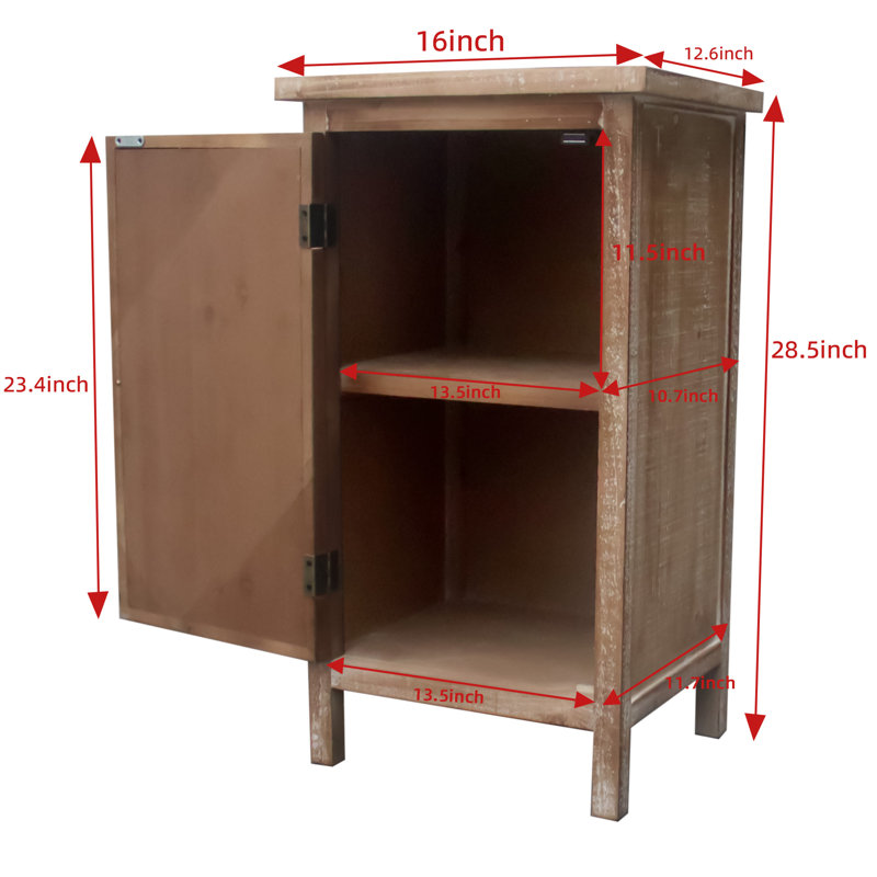 Table de chevet en bois manufacturé