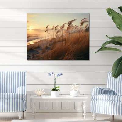" Minimalism Grass Landscape "