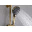 Pomme de douche réglable avec valve brute-81142965