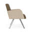 Chaise d'invité pivotante en acier Willow-56005112-118658138