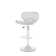 Abdusbasiyr Swivel Upholstered Adjustable Height Counter Stool with Solid Wood Frame
