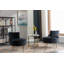 Fauteuil demi-tonneau en polyester 26,5 po Amatallah-80827593