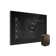 XButler Max Steam Shower Control Package with iSteamX Control and Linear Steamhead in Black Polished Brass