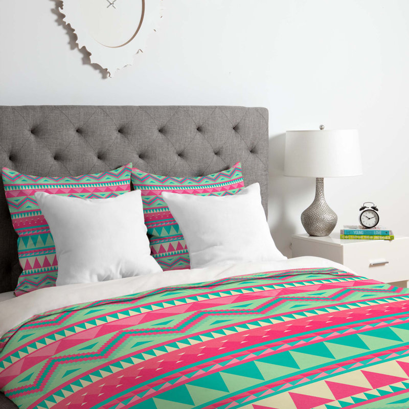 Iveta Abolina Geometric Shapes Duvet Cover, Twin/Twin XL Duvet Cover + 1 Standard Sham
