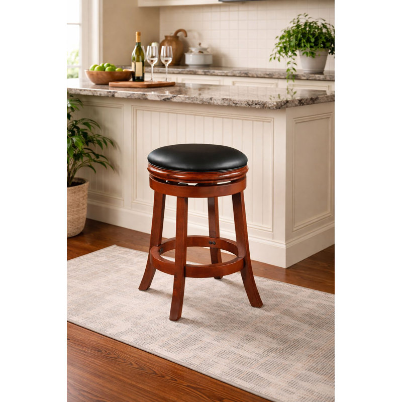 Tabouret de bar et de comptoir Westerberg, Cerisier, Tabouret de comptoir (assise de 24 po de hauteur)