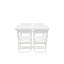Candase 4 - Person Solid Wood Patio Dining Set Rectangular Table-1246890925