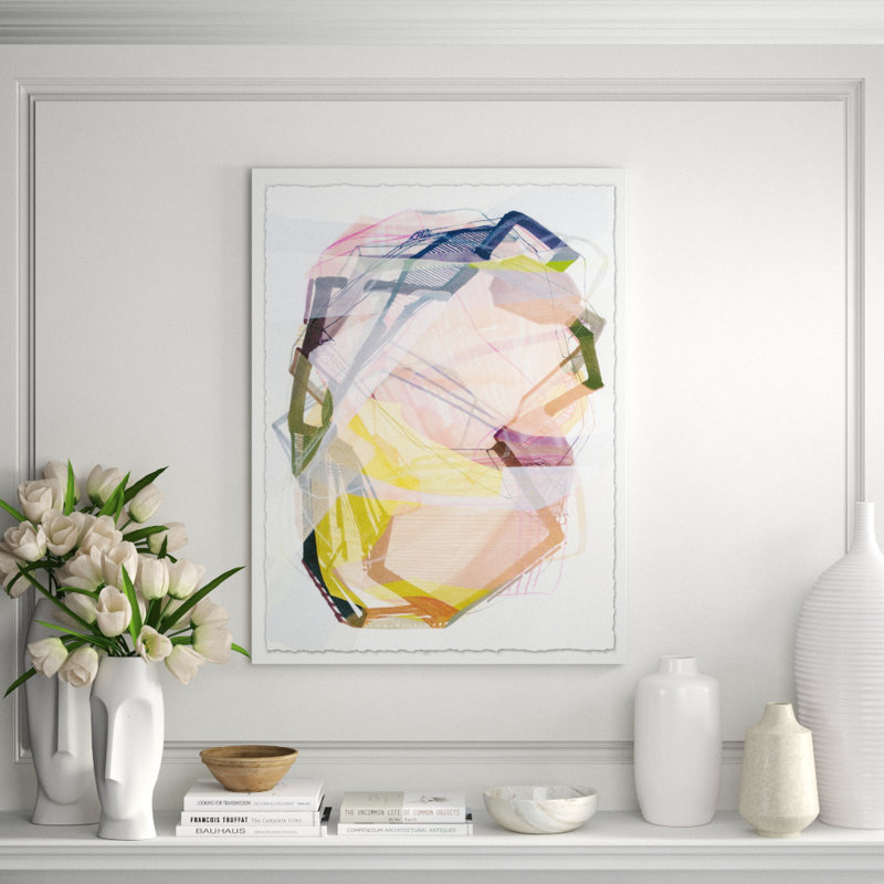 Habitat' Framed Print on Glass