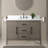 Chambery 48" Single Sink Bathroom Vanity with Engineered Marble Top-122239080-122239078