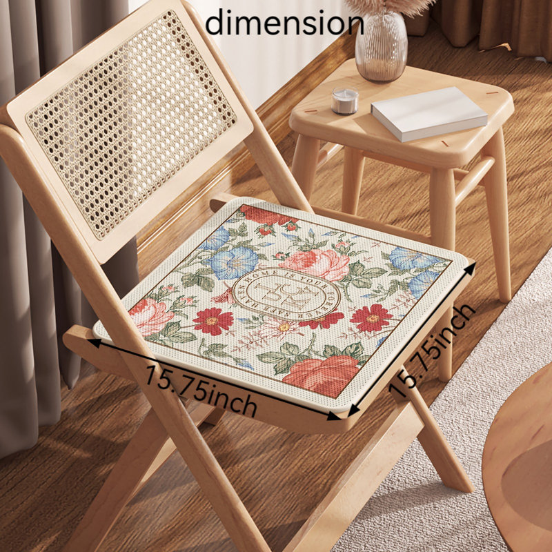 Coussin de chaise 2 pièces Wildon Home®, 16 po x 16 po