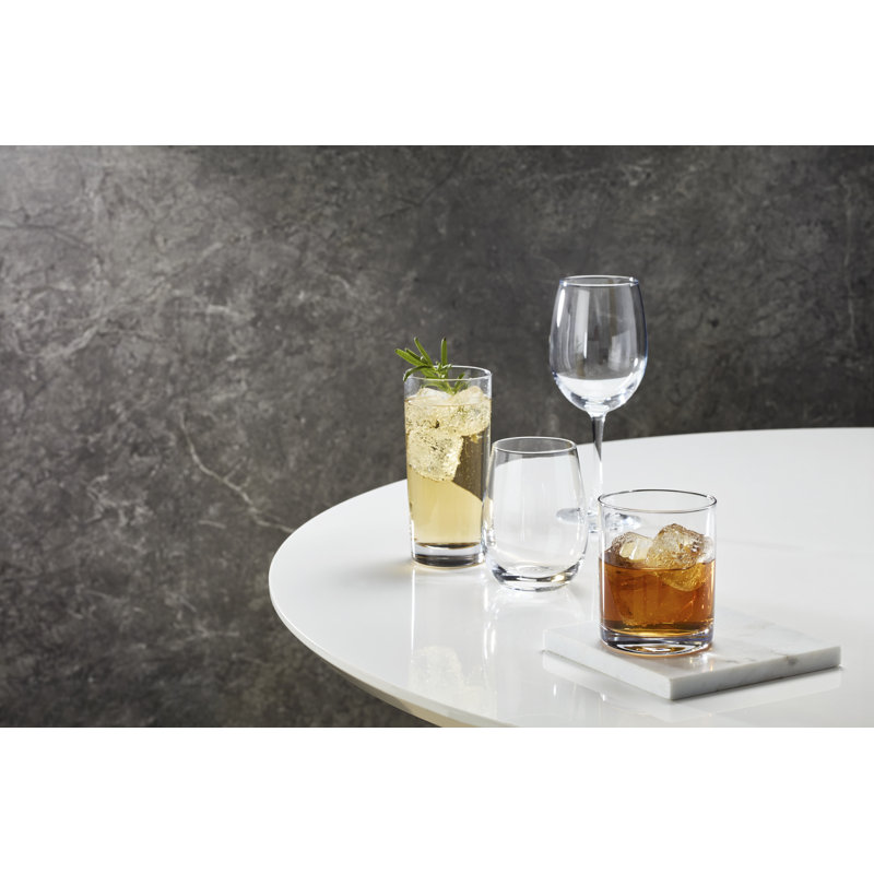 5 verres Oneida Hiball, 4 pièces Oneida