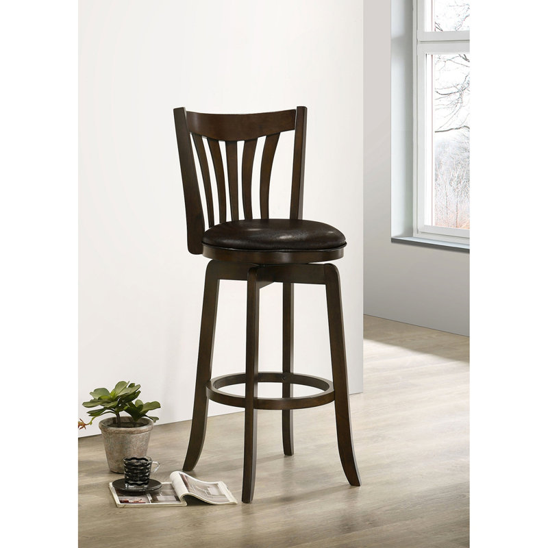 Chaise de bar en bois Decker