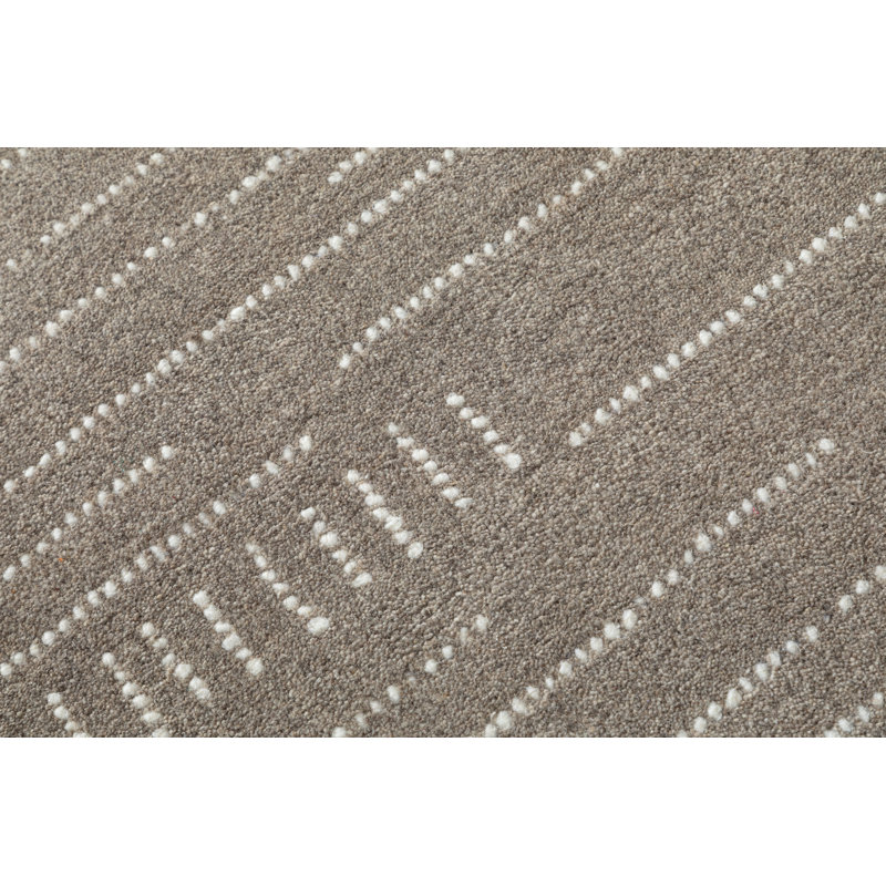 Tifton Hand Tufted Wool Zen Rug, Rectangle 2' x 3'