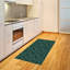 Tapis décoratif à haute densité en fibres de polyester Palm Leaf-42029394
