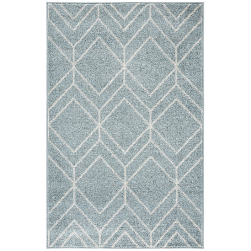Janssen Performance Geometric Rug, Rectangle 3' x 5'