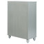 Arabesque Silver Metallic 5-drawer Bedroom Chest