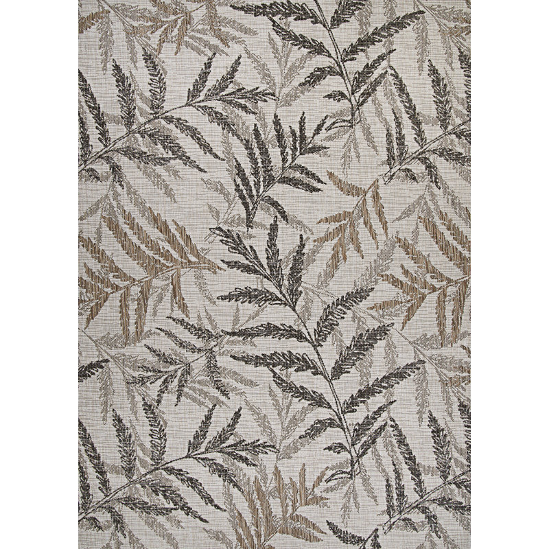 Tapis taupe Borwin, Rectangle 6'6" x 9'6"